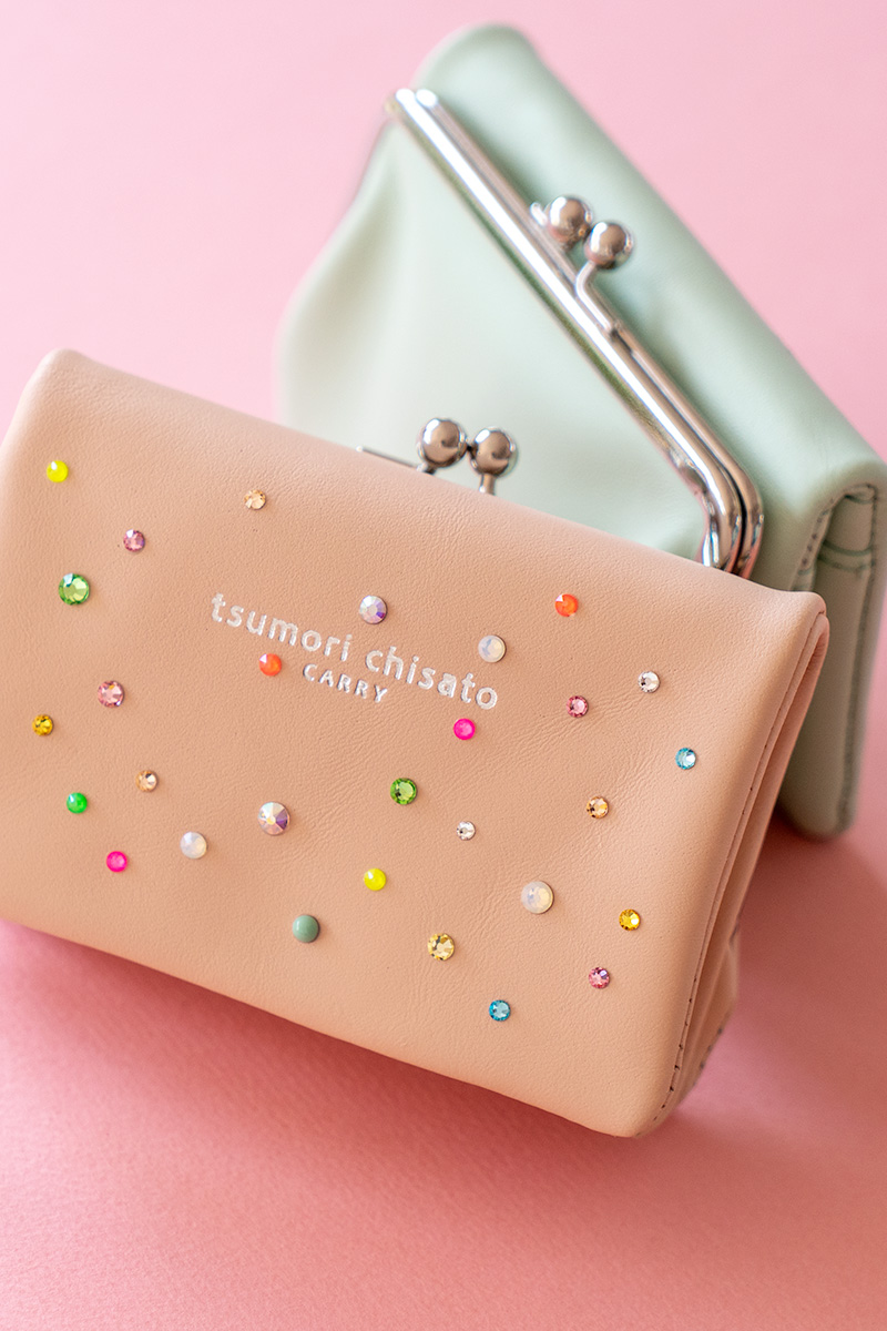 ツモリチサトキャリー 財布 キラキラ石